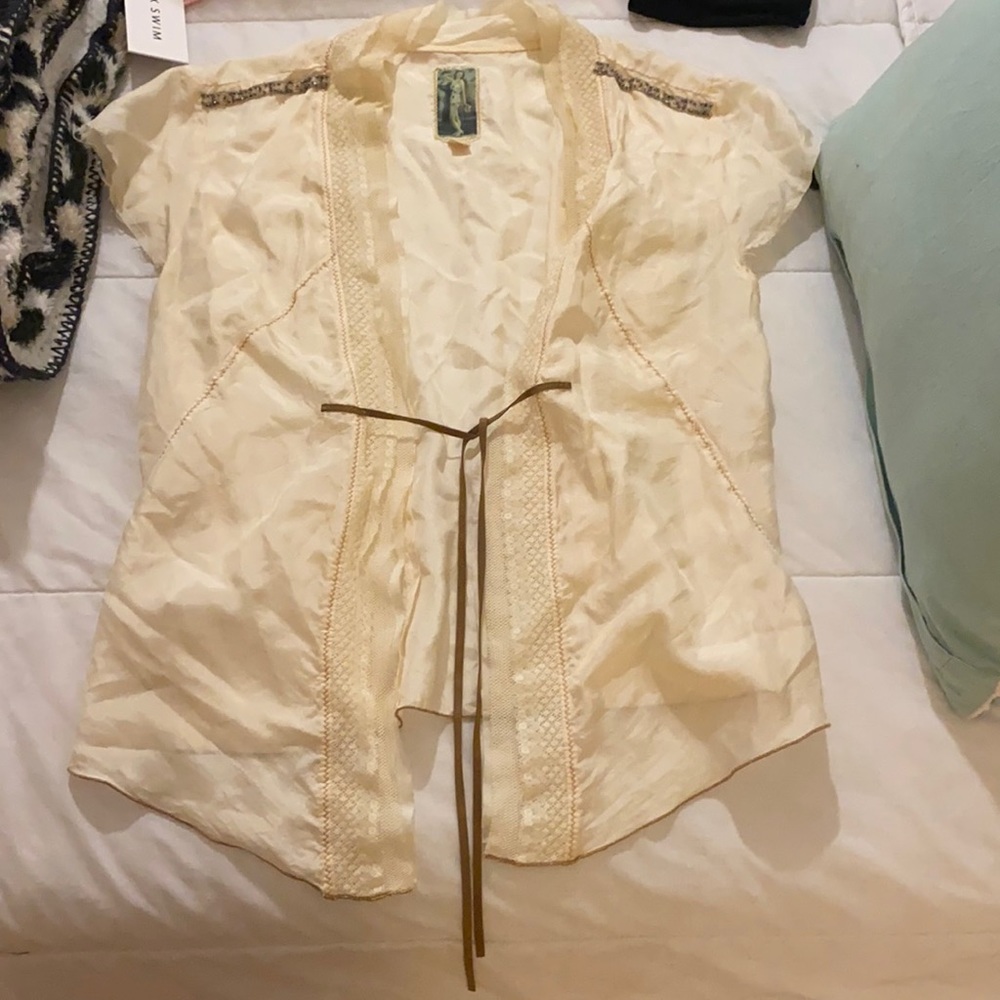 Satin top